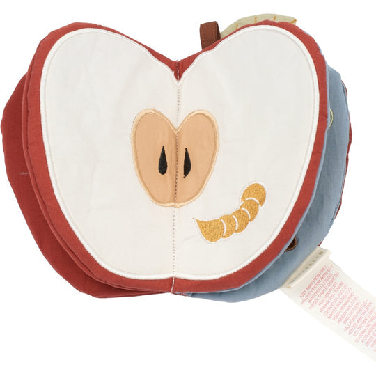 Libro de Tela Sensorial Manzana Roja