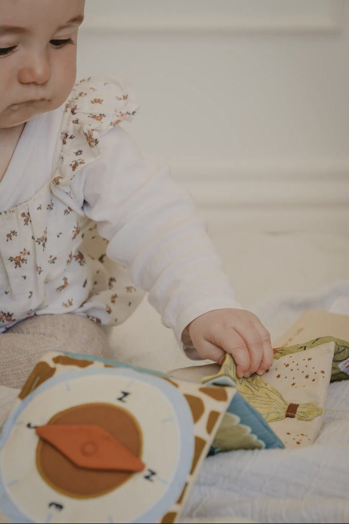 Libro de Tela Sensorial Safari