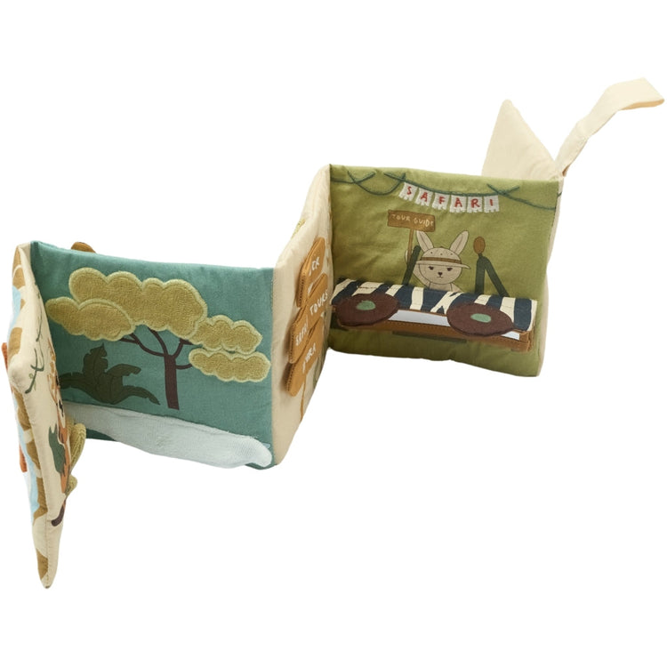 Libro de Tela Sensorial Safari