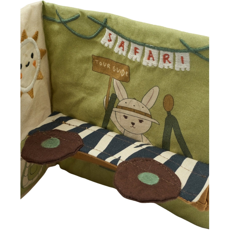 Libro de Tela Sensorial Safari