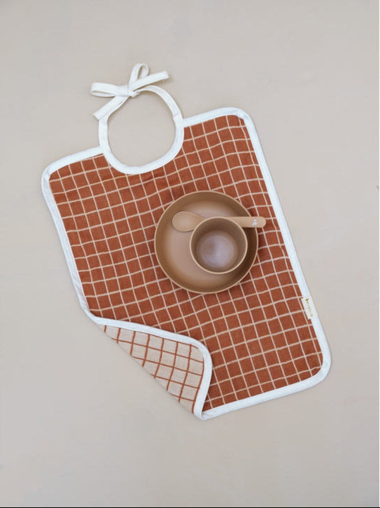 Babero para Comidas Cuadro