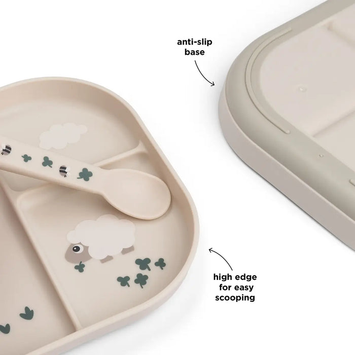 Plato con Compartimentos Tiny Farm Arena