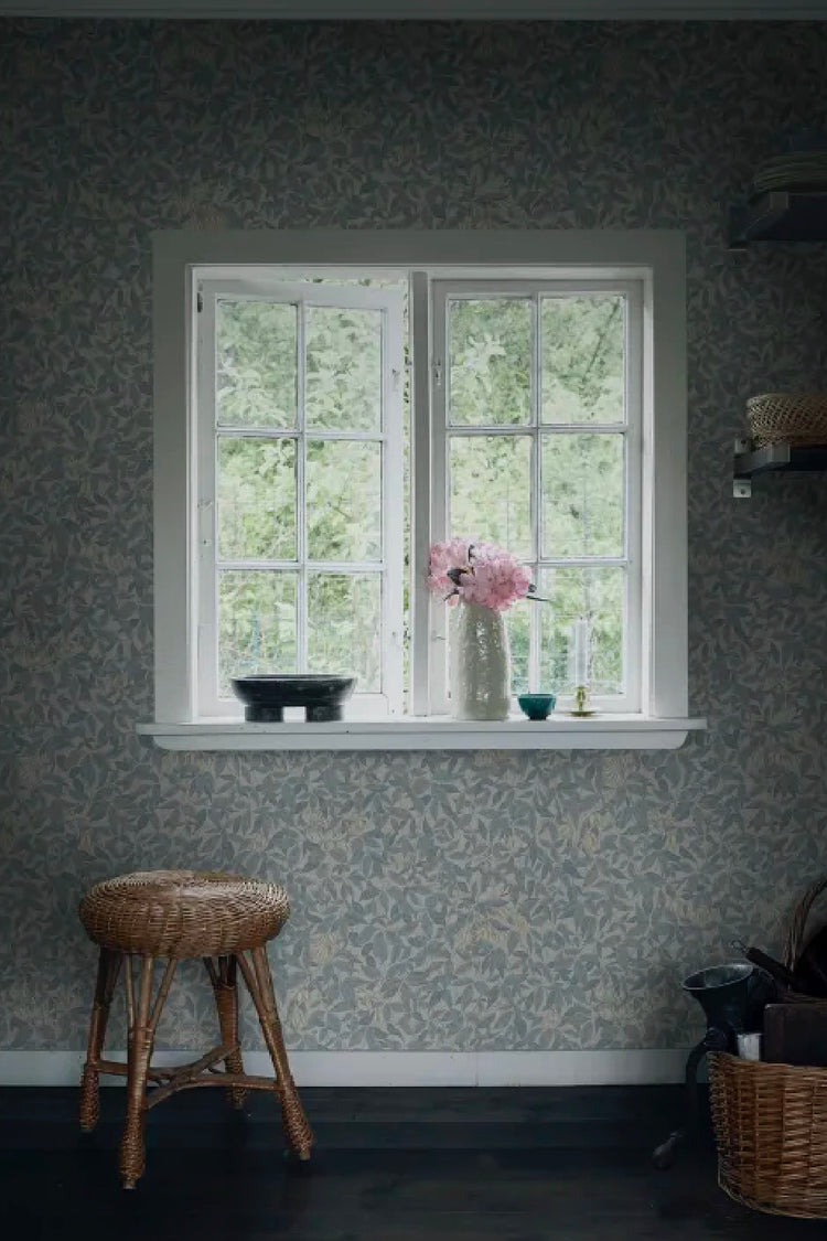 PAPEL PINTADO GARDEN BLUE