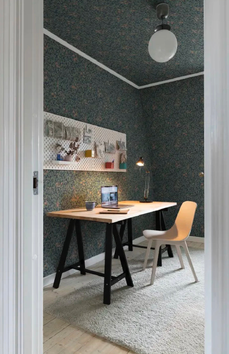 PAPEL PINTADO GARDEN MIDNIGHT BLUE