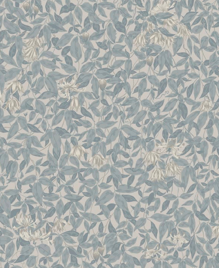 PAPEL PINTADO GARDEN BLUE