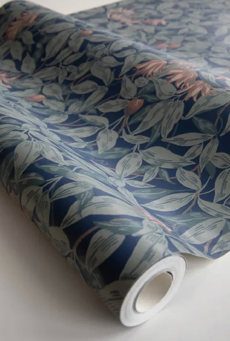 PAPEL PINTADO GARDEN MIDNIGHT BLUE