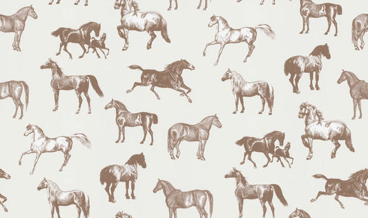 PAPEL PINTADO HORSES