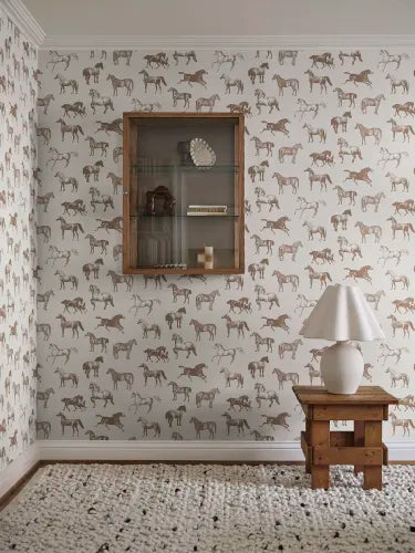 PAPEL PINTADO HORSES