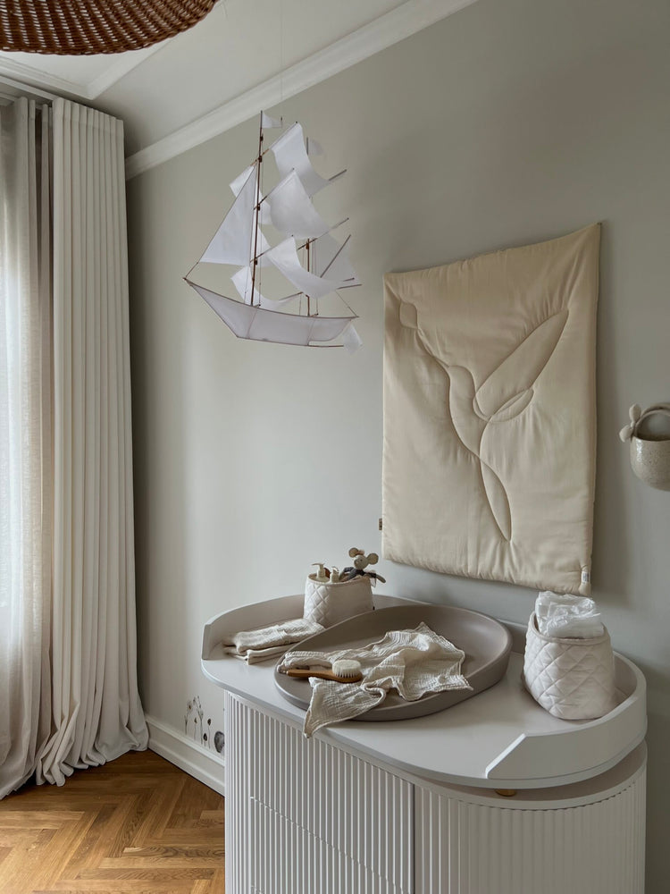 CÓMODA CAMBIADOR KAS KOPENHAGEN CREMA