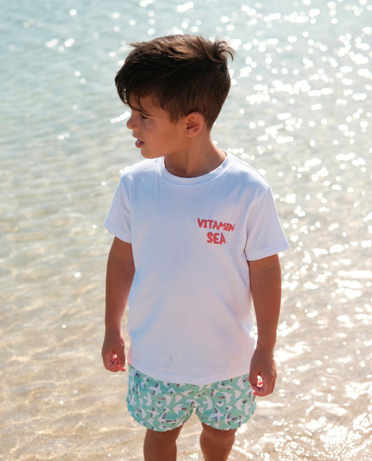 Camiseta Kids Algodón Diseño Vitamin Sea