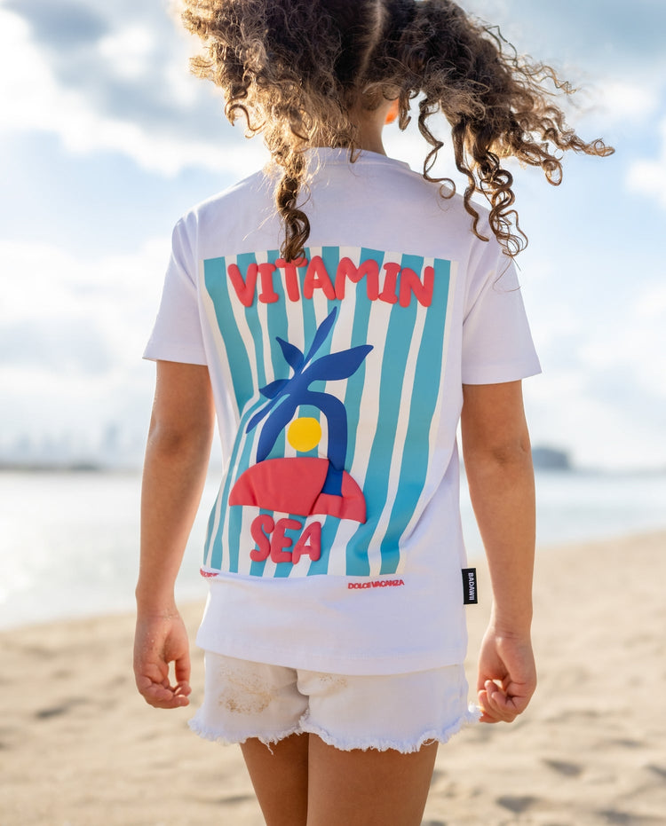 Camiseta Kids Algodón Diseño Vitamin Sea