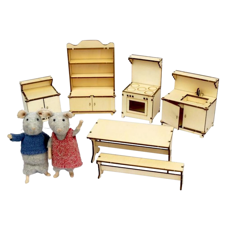 KIT MUEBLES COCINA - LA CASA DE LOS RATONES