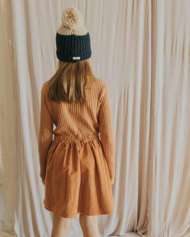 GORRO POM POM BICOLOR BÚHO BCN