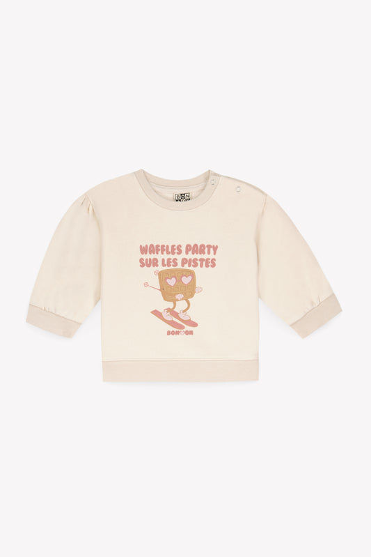 Sudadera Waffles l "New Barn" bebé| Kidslabco