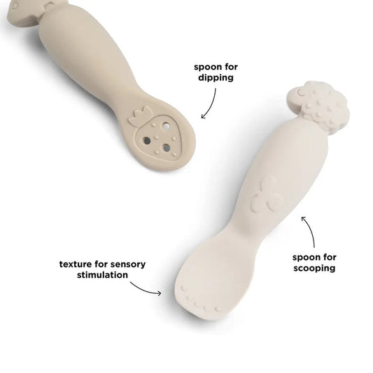 Set de Cucharas de Aprendizaje Tiny Farm color Arena