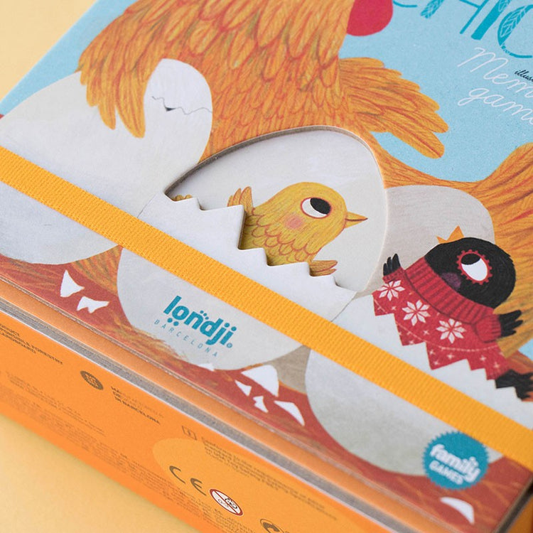 JUEGO DE MEMORIA GALLINAS Y POLLITOS