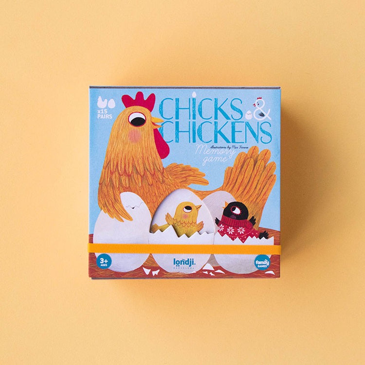 JUEGO DE MEMORIA GALLINAS Y POLLITOS