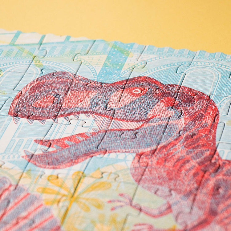 Puzzle & Glasses - Discover The Dinosaurs