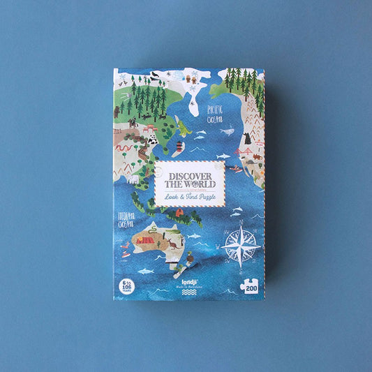 Puzzle Look & Find - Discover The World