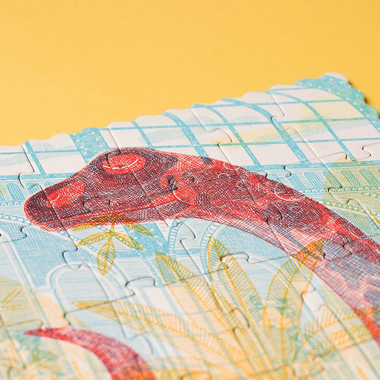 DISCOVER THE DINOSAURS PUZZLE
