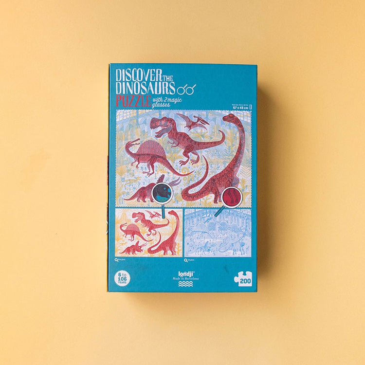 DISCOVER THE DINOSAURS PUZZLE