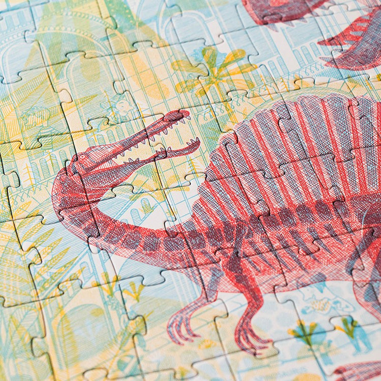 DISCOVER THE DINOSAURS PUZZLE