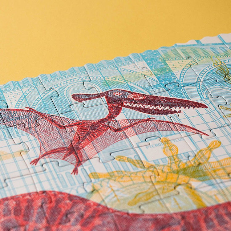 DISCOVER THE DINOSAURS PUZZLE