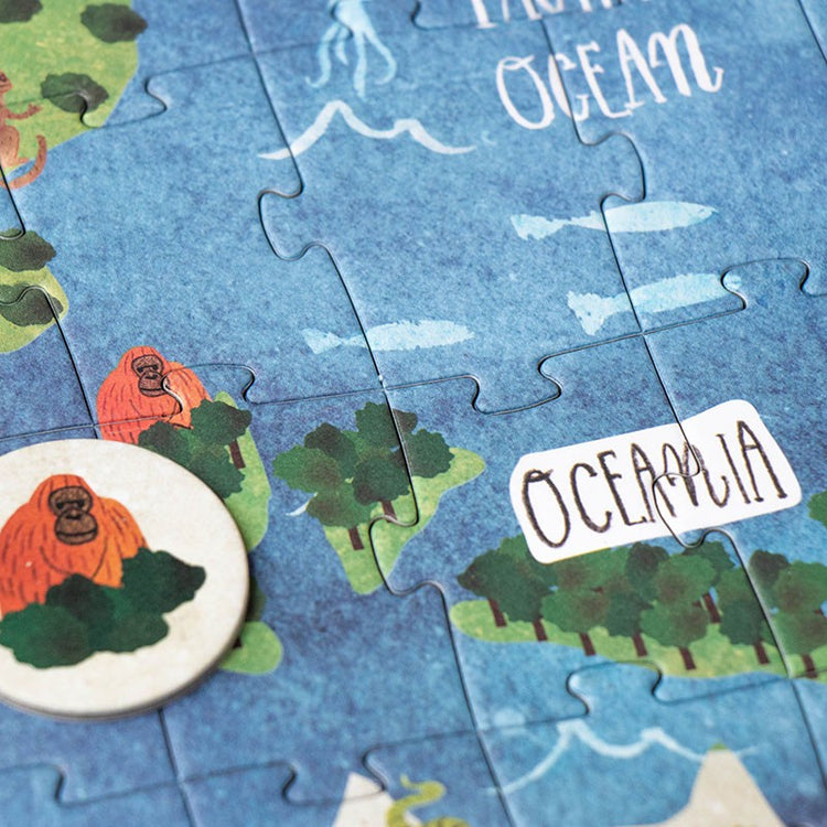 DISCOVER THE WORLD PUZZLE