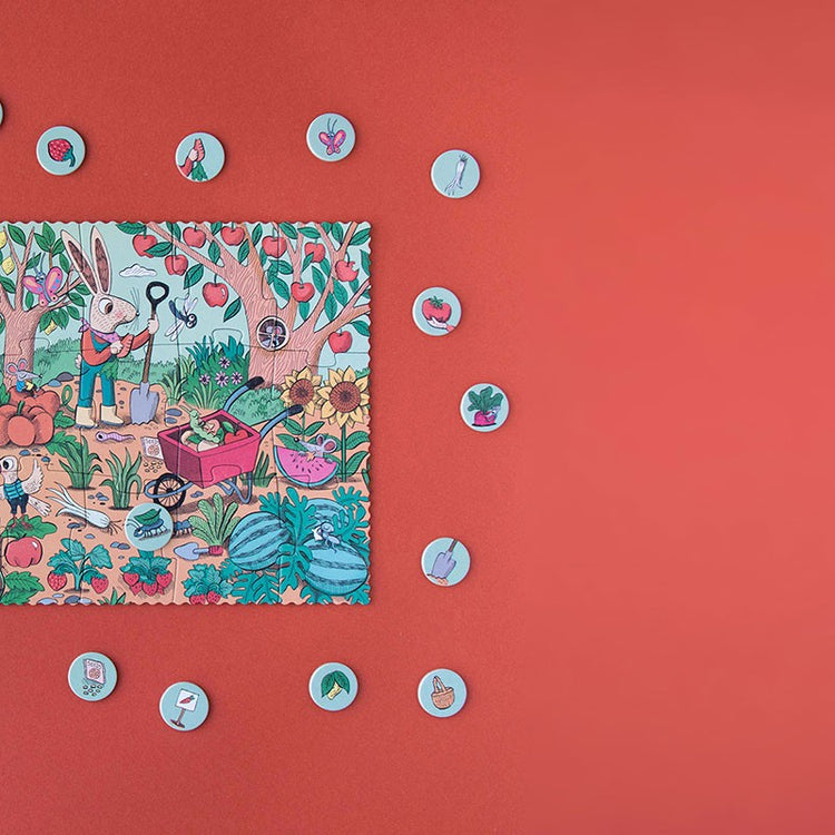 PUZZLE RABBIT'S GARDEN