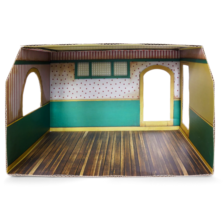 HABITACIÓN MINIATURA DE CARTÓN - TIENDA