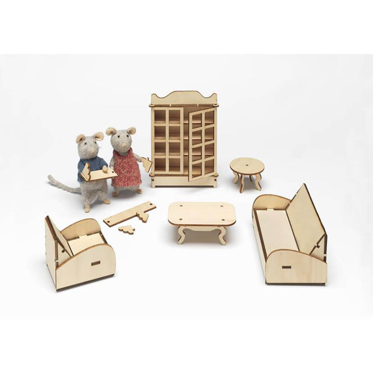KIT MUEBLES SALÓN - LA CASA DE LOS RATONES