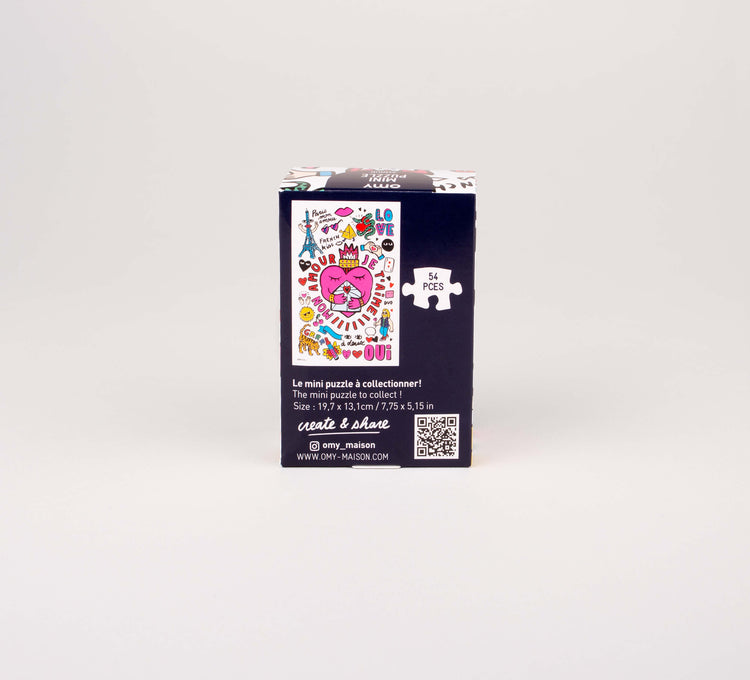 MINI PUZZLE OMY - LOVE