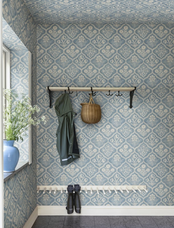 PAPEL PINTADO GARDEN BLUE