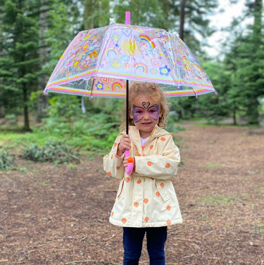 Paraguas Transparente Fairy Bailarina