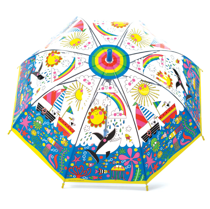 Paraguas Transparente Under The Sea