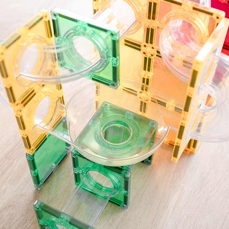 JUEGO CONSTRUCCIÓN MAGNETICO EXPANSIÓN BALL RUN 66 PIEZAS - CONNETIX