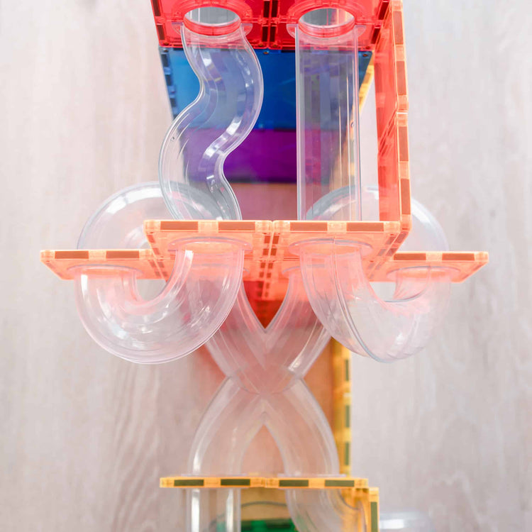 JUEGO CONSTRUCCIÓN MAGNETICO EXPANSIÓN BALL RUN 66 PIEZAS - CONNETIX