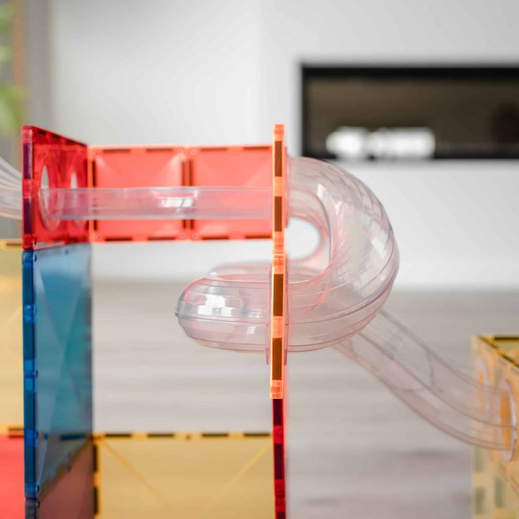 JUEGO CONSTRUCCIÓN MAGNETICO EXPANSIÓN BALL RUN 66 PIEZAS - CONNETIX