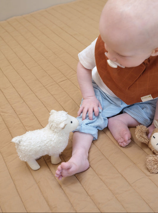 Sonajero de Tela Oveja Sam