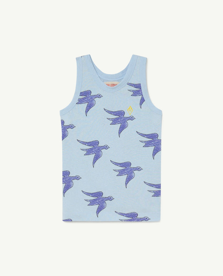 CAMISETA BLUE BIRDS FROG THE ANIMALS OBSERVATORY