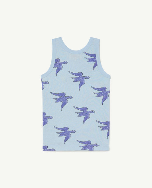 CAMISETA BLUE BIRDS FROG THE ANIMALS OBSERVATORY