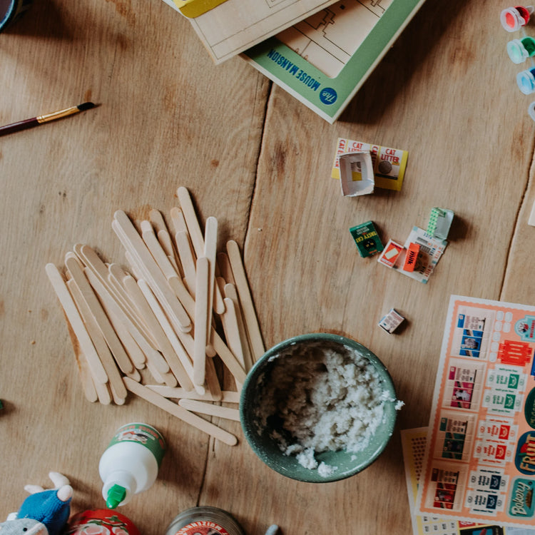 PALITOS DE HELADO - LA CASA DE LOS RATONES