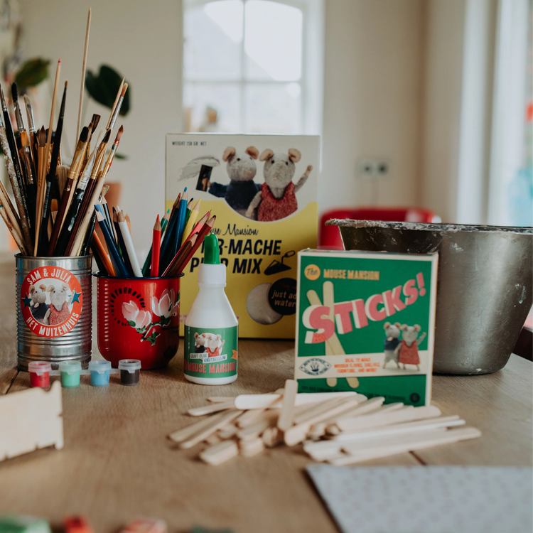 PALITOS DE HELADO - LA CASA DE LOS RATONES