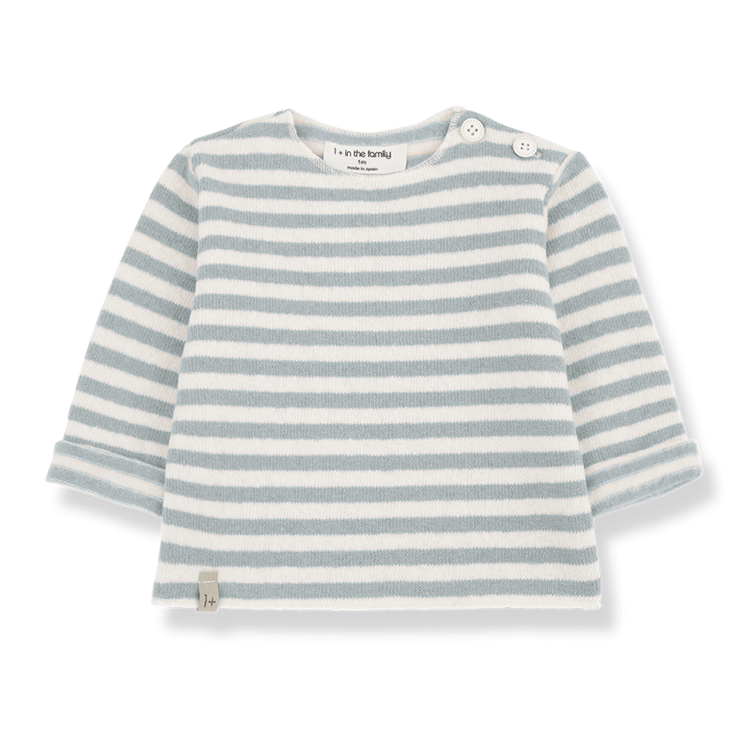 SUDADERA DE BEBÉ NEWBORN SACHA NUVOLA 1+ MORE IN THE FAMILY