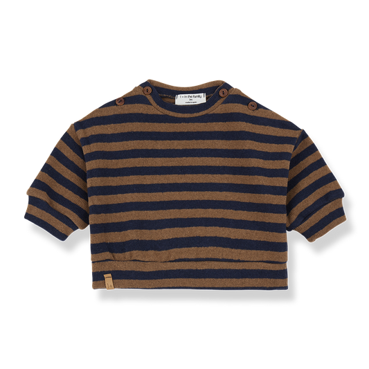 SUDADERA DIRK COLOR CASTAGNA 1+ IN THE FAMILY