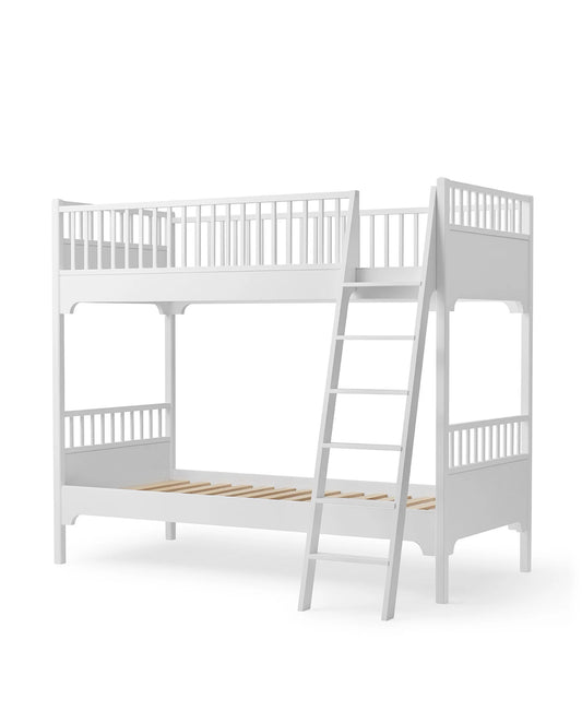 SEASIDE BUNK BED SLANT LADDER WHITE