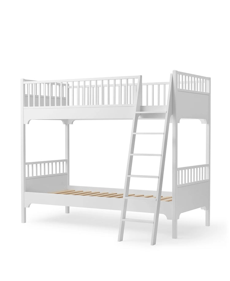 SEASIDE BUNK BED SLANT LADDER WHITE