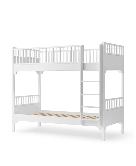 SEASIDE CLASSIC BUNK BED WITH VERTICAL LADDER