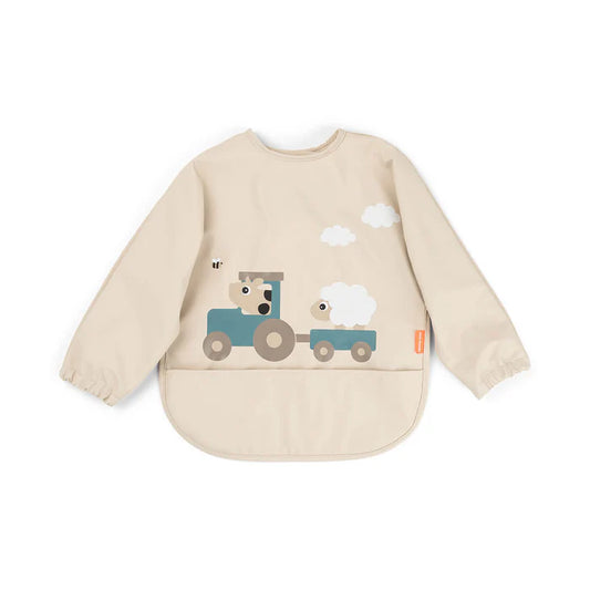 Babero Impermeable con Bolsillo Tiny Farm