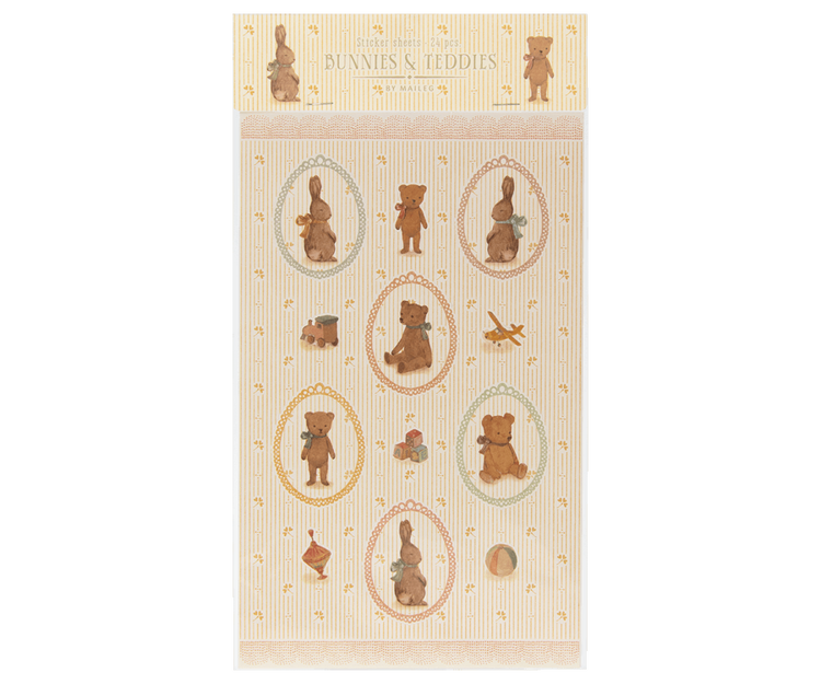 Pegatinas, Bunnies and Teddies Maileg